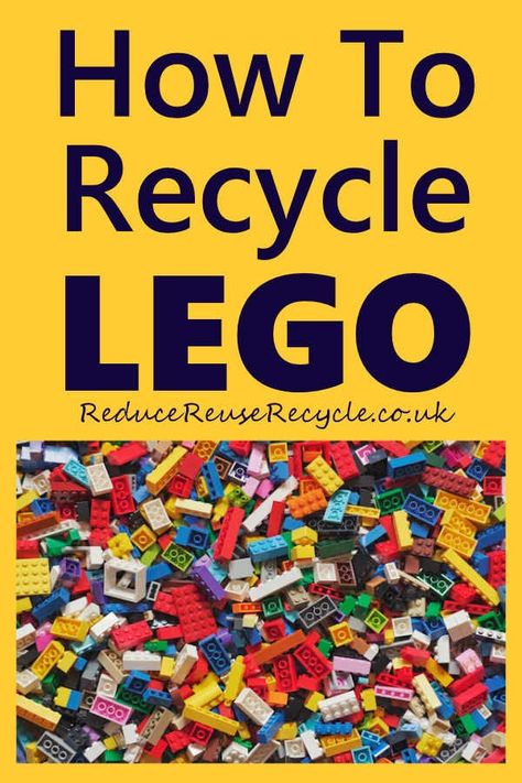 What to do with your unwanted LEGO bricks, and how to reuse and recycle them. #lego #recycling #reducereuserecycle Leftover Lego Ideas, Lego Recycling, Recycled Cds, How To Recycle, Recycle Cans, Reuse And Recycle, Recycling Center, Household Waste, Old Cameras