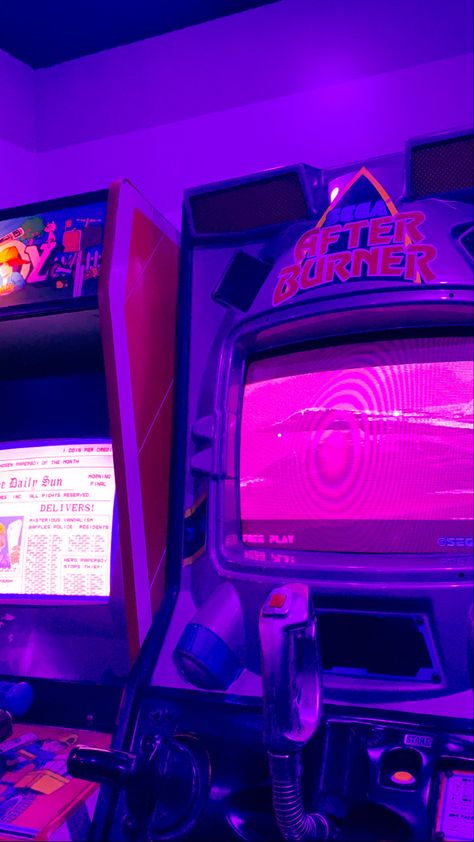 Vaporwave Purple Aesthetic, 80s Widget Aesthetic, 80s Jukebox Aesthetic, Retro Vaporwave Aesthetic, Arcade Background Aesthetic, Purple Arcade Aesthetic, Retro Nostalgia Aesthetic, Purple Nostalgia Aesthetic, 80s Purple Aesthetic