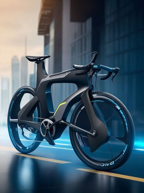 Electromagnetic propulsion futuristic bicycle concept design Futuristic Bicycle, Best Suv Cars, Futuristic Motorcycle, Scrambler Motorcycle, Moto Bike, Bicycle Design, Futuristic Cars, Catalog Design, Futuristic Design