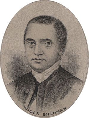 Signers of the Declaration of Independence: Roger Sherman Roger Sherman, New Milford Connecticut, Constitutional Convention, Constitution Of The United States, The Declaration Of Independence, My Family Tree, 1st Amendment, History Project, Old And New Testament