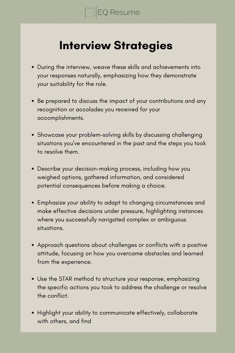 Prepare like a pro with EQ Resume! Discover effective interview strategies to excel in your job interviews. From preparation to follow-up, we've got you covered. #interviewstrategies #EQResume #careeradvice #jobsearch #interviewtips #interviewprep #careerdevelopment #jobhunt #professionalgrowth #interviewsuccess Preparing For Job Interview, How To Reply To A Job Interview Email, Promotion Interview Tips, End Of Interview Questions, Quotes For College, Job Preparation, Job Interview Prep, Hr Interview, Business Writing Skills