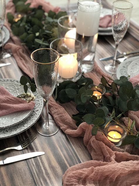 Dusty Rose Gauze Table Runner Boho Rustic Wedding Table Centerpiece Decor Cheesecloth Altar Cloth Modern Sheer Cotton Hand Dyed Cheesecloth table runners are beautiful decoration for any events - Weddings, Birthday party, Christmas, Halloween, Easter decorations. You can place candles and flower centerpieces on top of the cheesecloth runners, add twinkle lights in front of it. Drape it from ceilings, or poles, hang it from the trees, swag it with a floral garland. There is so many ideas how to u Dusty Pink Table Runner, Cheese Cloth Wedding Table Runners, Dusty Rose Table Runner Wedding, Cheese Cloth Table Runner Wedding Eucalyptus, Cheesecloth Decor Wedding, Boho Cheesecloth Table Runner, Blush Cheesecloth Table Runner, Desert Rose Wedding Table Decor, Green Cheese Cloth Table Runner