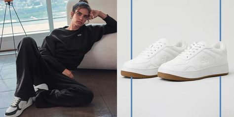 The Stylish Sneakers I Can Walk in All Day Are Back After Selling Out 3 Times Athleisure Brands, Sneakers Comfortable, Tennis Skirts, Travel Products, Yoga Girl, Classic Sneakers, Back In Stock, Alo Yoga, Stylish Sneakers