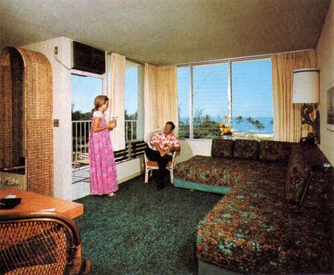 queen_kapiolani_hotel_waikiki_04 | Ryan Khatam | Flickr Queen Kapiolani Hotel, Waikiki Hotels, Century Decor, Mid Century Decor, Mid Century, Queen, Hotel