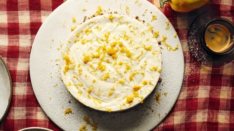 Theo Randall’s Amalfi lemon cheesecake recipe | The Times Magazine | The Times Easy Tomato Tart, Lemon Cheesecake Recipe, Vegetarian Stir Fry, Lemon Cheesecake Recipes, Watermelon Feta Salad, Watermelon And Feta, Tomato Tart, Cheese Making, Sour Soup