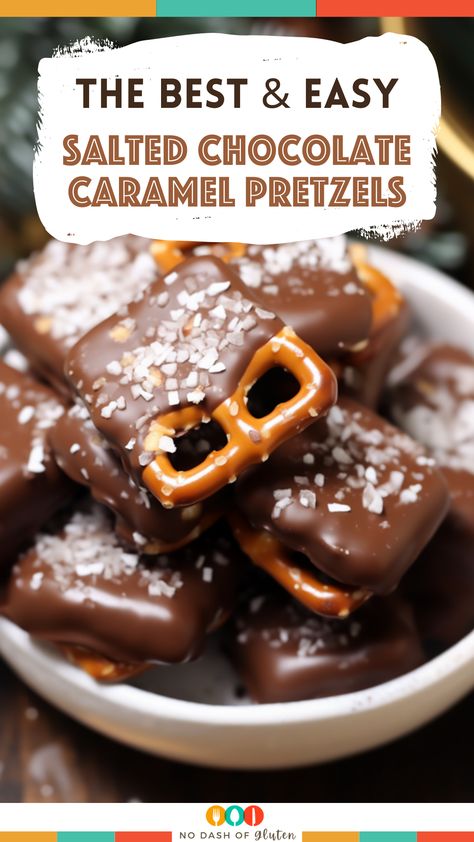 Salted Chocolate Caramel Pretzels, Rollo Pretzels, Salted Caramel Candy, Entertaining Desserts, Pretzel Bites Recipes, Salted Caramel Pretzels, Caramel Bites, Chocolate Caramel Pretzels, Pretzel Treats