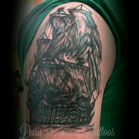 Flying dutchman Flying Dutchman Tattoo, The Flying Dutchman, Flying Dutchman, I Tattoo, Art Tattoo, Tattoo Ideas, Piercings, I Hope, Tattoos