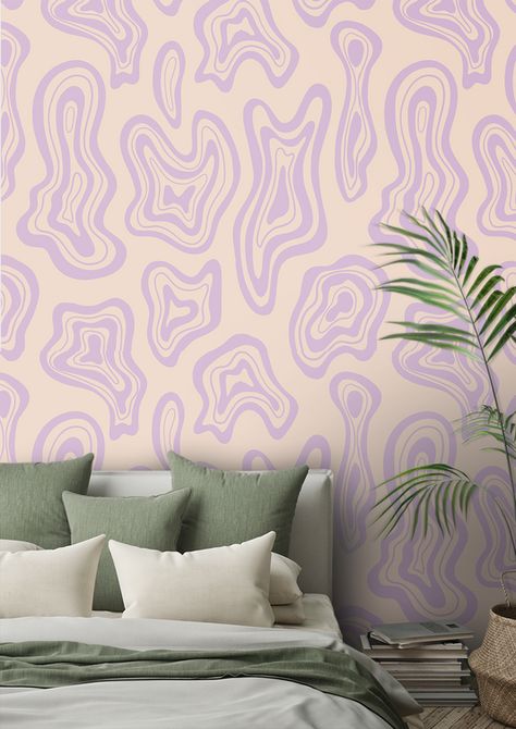 Wallpaper – Otto Studio Swirl Wall Paint, Abstract Wall Paint, Colourful Wall Painting, Easy Wall Murals, Bedroom Mural, Bright Pop, Bedroom Murals, Bedroom Wall Paint, Swirl Design