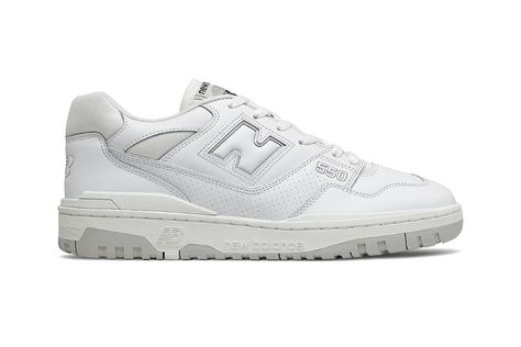 New Balance 550 White Gray BB550PB1 Release Date | HYPEBEAST Tool Concert, New Balance 550 White, Mens Grey Shoes, Zapatillas New Balance, New Balance White, Shoe Palace, Balance 550, New Balance Women, Chelsea Fc