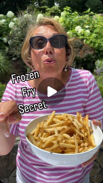 Babs on Instagram: "To celebrate National French Fry Day, I thought I would finally share my ultimate family secret for restaurant-worthy frozen french fries.  My nephew taught me this secret many years ago and it is a game changer.  The secret?  Beef Tallow! To make the crispiest and most flavorful fries, just add 1-2 tablespoons of beef tallow to your baking sheet before cooking your fries according to the package directions. I always use grass fed.  You can find it in the grocery aisle. Give it a try!  Let me know what you think - I believe you will never go back to making fries the old way.  Enjoy your frozen french fries!  XO Babs #frenchfries #nationalfryday" French Fries And Gravy, Recipes With French Fries, Frozen French Fries Recipes, Tallow Fries, French Fries Recipe Homemade, Brunch With Babs, Keto Cabbage Recipe, Grocery Aisle, National French Fry Day