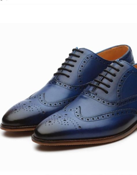 Blue Leather Wingtip Brogue Oxford Shoes ₹ 5999 by Dapper Shoes on SummerLabel. Sells Men, Accessories. Fashion, Lifestyle Store. High quality handcrafted leather goods perfect for both work and play. Lifestyle Store, Accessories Fashion, Handcrafted Leather, Leather Goods, Blue Leather, Fashion Lifestyle, Wizard, Dress Shoes Men, Oxford Shoes