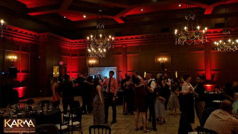 Red Uplighting Wedding, Red Uplighting, Uplighting Wedding, Red Lighting, Villa Siena, Love Fest, Event Lighting, We Did It, Video Services