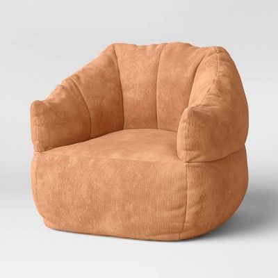 Toddler Bean Bag, Corduroy Bean Bag, Dorm Room Furniture, Sitting Arrangement, Furniture Risers, Orange Rooms, Inflatable Furniture, Dorm Furniture, Comfy Seating