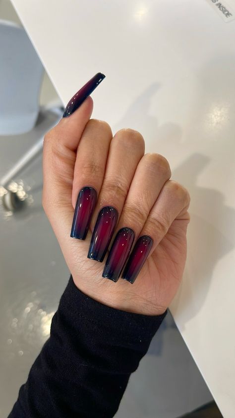 I Love Me Nails Design, Cute Baddie Nails Acrylic, Baddie Black Nails, Christmas Nails Dark, Cute Baddie Nails, Baddie Nails Acrylic, Long Nails Design, December Nails, Drip Nails