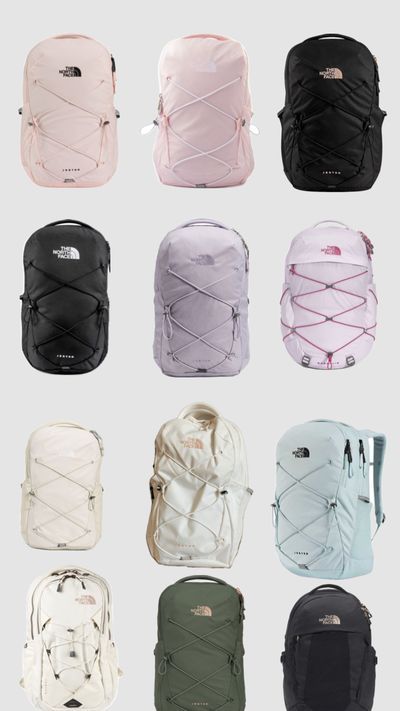 Check out shawes006's Shuffles Which is your favorite bag North Face Backpack School, North Face Backpacks, Mode Old School, Cute Backpacks For School, School Wishlist, School Backpack Essentials, Preppy School Supplies, Pretty School Supplies, North Face Bag