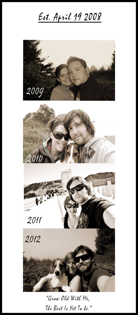 I just so happen to have a picture for every anniversary and the first "official" day. 5 Year Anniversary Gift Ideas For Him, 5th Anniversary Ideas, Second Year Anniversary Gift, Anniversary Diy, Diy Anniversary Gift, 5 Year Anniversary Gift, Gifts For Hubby, 5 Year Anniversary, Anniversary Ideas