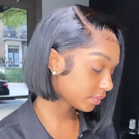 Weave Bob Hairstyles, Kort Bob, Bob Cut Wigs, Glueless Wigs, Peinados Fáciles Para Cabello Corto, Hair Bob, Wig Human Hair, Wigs Human Hair, Hair Ponytail Styles