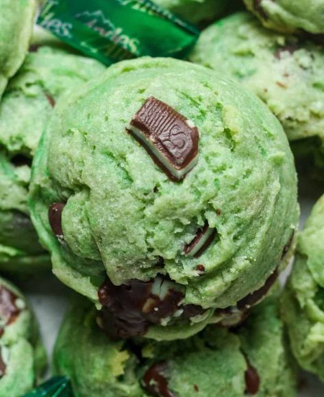 Best Cookie Recipes Ever | These Mint Chocolate Chip Cookies taste like the classic ice cream flavor | Facebook Best Cookie Recipe Ever, Mint Chocolate Chip Cookies, Ice Cream Flavor, Mint Chocolate Chip, Best Cookie Recipes, Mint Chocolate Chips, Ice Cream Flavors, Mint Chocolate, Chip Cookies