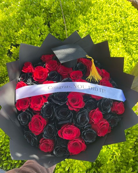 Make sure you place your orders! Customized bouquets are welcomed! Get your high school grads the perfect bouquet! 🤍Dm @lilyyscreations for a quote/estimate! 🎓🖤🌹 Graduation Flowers Bouquet, Graduation Bouquet, Graduation Flowers, High School Graduation, A Quote, Make Sure, Bouquets, High School, On Instagram