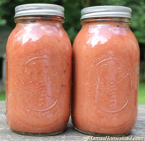 Crab Apple Sauce-Mama's Homestead Crab Applesauce Recipes, Crab Apple Sauce Recipes, Crabapple Applesauce, Crab Apples Recipe, Crab Apple Sauce, Crabapple Sauce, Crabapple Recipes, Easy Apple Sauce, Crab Apple Recipes