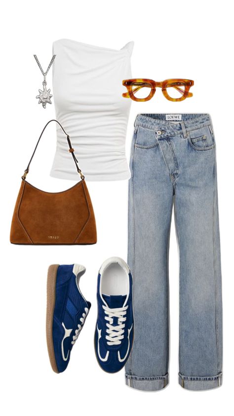 outfit New York Outfits, Outfit Layout, Outfits Polyvore, Closet Fashion, Comfy Fashion, Cute Simple Outfits, Outfit Goals, Polyvore Outfits, Retro Outfits