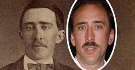 22-celebrities-and-their-historical-lookalikes Keanu Reeves Immortal, Nicholas Cage, Douglas Macarthur, Zach Galifianakis, Tommy Lee Jones, Maggie Gyllenhaal, Shia Labeouf, Charlie Sheen, John Krasinski