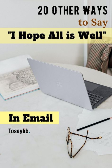 When writing an email, whether it is for professional, educational, or friendly reasons, it is customary to greet the person by saying something along the lines of, “I hope all is well”.    After a while, this becomes stale and boring; you may want to switch it up a little by finding other ways to say hope all is well.    #otherwaystosayhopealliswell #hopealliswell Ways To End An Email, Email Responses, Writing An Email, Email Like A Boss, Friendship Vibes, Ways To Say Sorry, Office Wellness, Good Customer Service Skills, Business Writing Skills