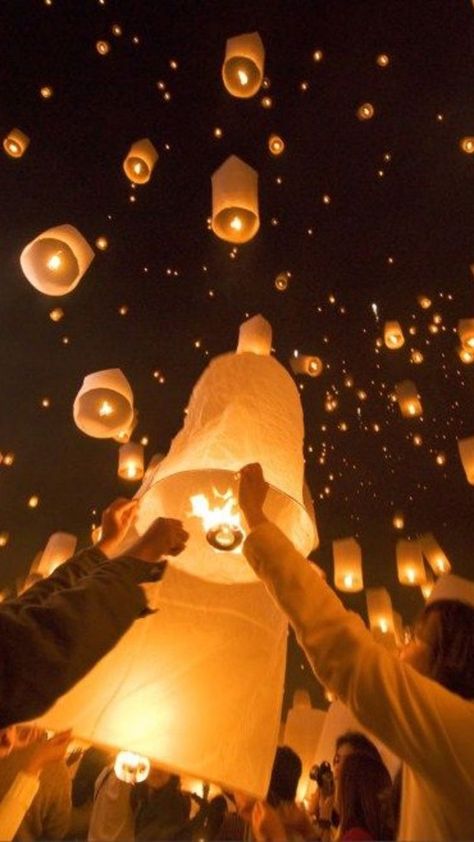 Tangled Wedding, Floating Lanterns, Thailand Photos, Romantic Scenes, Paper Lanterns, Chiang Mai, Wedding Bells, Happily Ever After, Future Wedding