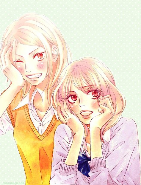 Ayane Yano and Chizuru Yoshida Ayane Yano, Chizuru Yoshida, Makeup Palette, Makeup, Anime, Make Up