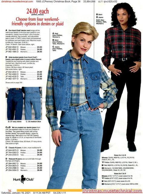 1995 Jcpenney Catalog, 2000 Catalog Fashion, 2000s Catalog, 90s Fashion Catalog, 90s Early 2000s Fashion, Catalog Fashion, Fashion Timeline, 80s Fashion Trends, 90s Clothing