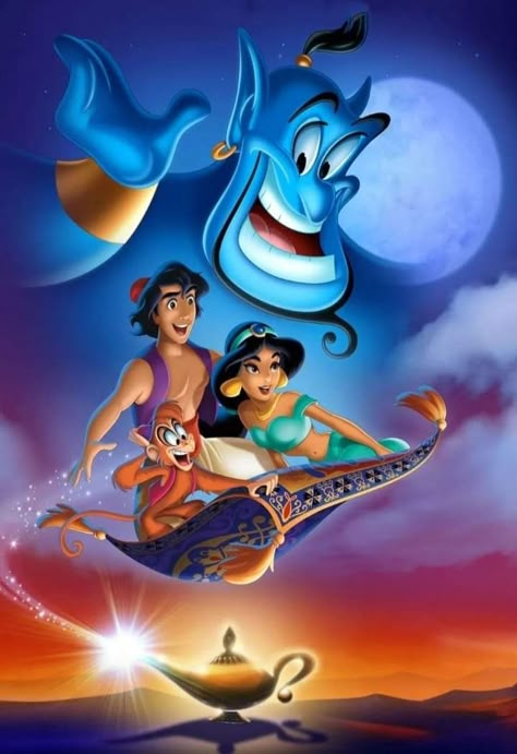 Aladin Disney, Best Disney Songs, Disney Mignon, Aladdin 1992, Disney Princess Jasmine, Aladdin Jasmine, Images Disney, Karakter Disney, Aladdin And Jasmine