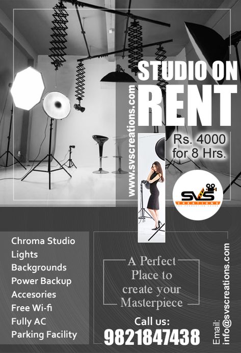 Rent Studio, Extension Board, Studio Rental, Commercial Complex, Corporate Photography, House Photography, Video Studio, Studio Equipment, Makeup Rooms