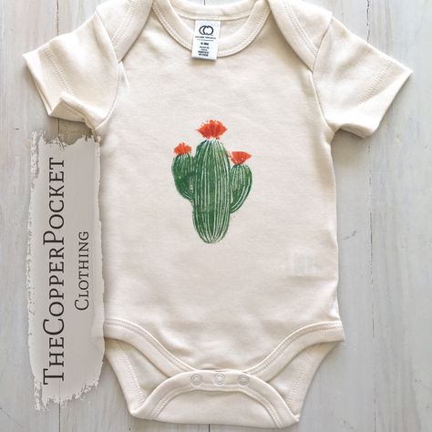 Cactus Onesie, Adventure Forest, Baby Clothes Boy, Desert Nature, Baby Cactus, Trendy Baby Boy Clothes, Baby Boy Nursery Themes, Diy Baby Clothes