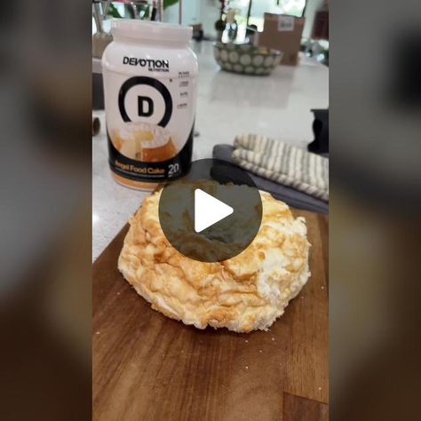 TikTok · Devotion Nutrition Protein Scoop Cake, Devotion Nutrition, Cream Of Tarter, Protein Pudding, Protein Powder Recipes, Bundt Pan, Angel Food Cake, Food Cake, Whole Eggs