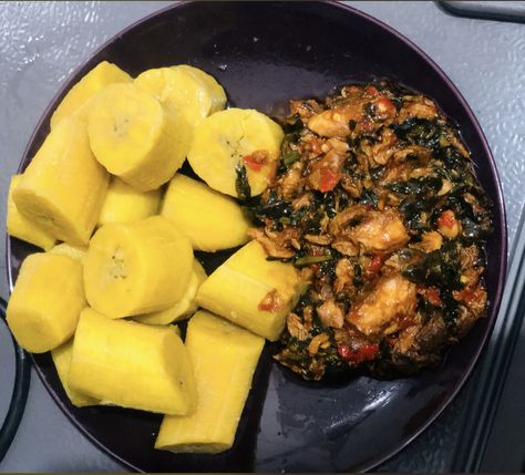 Boiled Plantains, Egg Sauce, Pumpkin Leaves, Fish Sauce, Egg, Sauce, Fish, Quick Saves