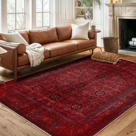 #square #red #traditional #persian #rug - #round #rug #for #living #room - #oriental #runner #rug - #vintage #turkish #rug - #room #decor - #new #homedesign #gift #carpet #etsy #etsyshop #etsyseller #etsyhandmade Red And Green Persian Rug, Living Room Designs Red Rug, Persian Rug Modern Living Room, Red Persian Rug Living Room Decor, Red Area Rugs In Living Room, Red Carpet Living Room Ideas, Persian Decor Living Rooms, Persian Rug Aesthetic, Red Persian Rug Living Room