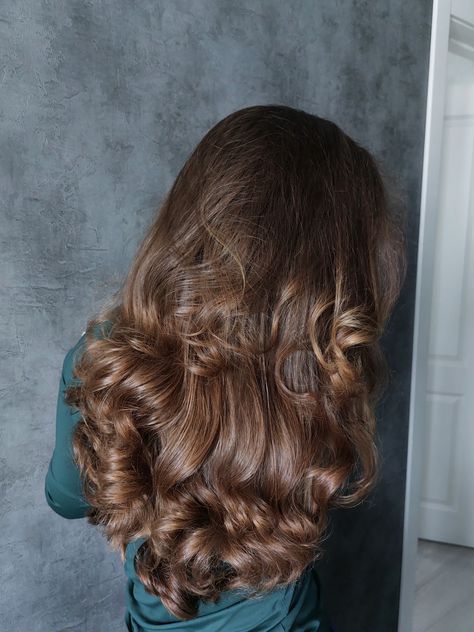 Blow out hair Blow Out Hair, Blowout Curls, Curled Hair, Curls For Long Hair, Random Items, Blowout Hair, Blow Out, Beautiful Long Hair, Wedding Hair And Makeup