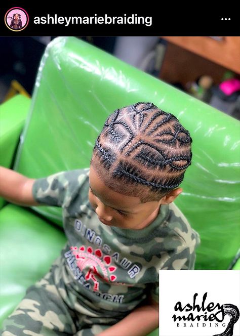 #ashleymariebraiding #kidshairstyles #braidstyles #braidsformen Toddler Boy Cornrows, Toddler Braided Hairstyles Boy, Little Boy Hairstyles Black Toddler, Baby Boy Hairstyles Black Braids, Toddler Boys Braids Hairstyles Kid Hair, Baby Boy Braids Hairstyles, Black Boy Braids Hairstyles, Braids For Toddler Boys, Boys Cornrow Hairstyles Kids