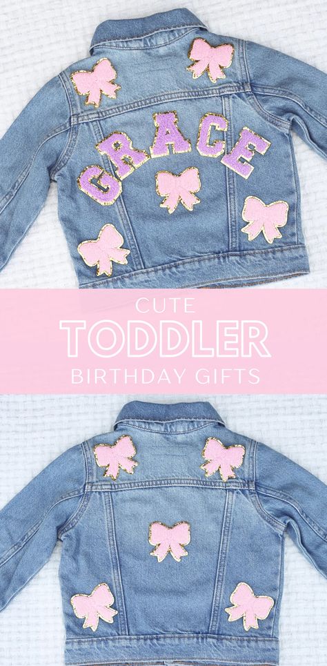 Personalized Jean Jacket for Toddler Chenille Bow Patch Jacket for Birthday Denim Jacket Coquette Chenille Patch Jacket Customized Name Gift - Etsy Denim Patch Jacket, Jacket Coquette, Bow Jacket, Jacket Customized, For Birthday, Kids Jeans Jacket, Toddler Birthday Gifts, Toddler Bow, Patch Jacket