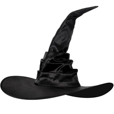 Black Witch Hat, Beautiful Witch, Halloween Witch Hat, Black Witch, Halloween Hats, Black Oxfords, Witch Costume, Fantasias Halloween, Cosplay Props