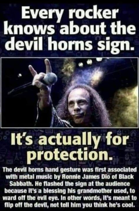 Metal Meme, James Dio, Breaking Benjamin, Papa Roach, Devil Horns, Sara Bareilles, Garth Brooks, Lynyrd Skynyrd, David Gilmour