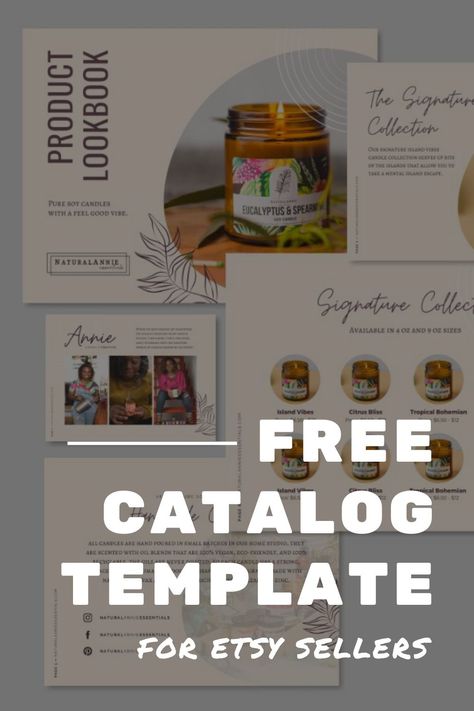 Candle Catalog Design, Candle Catalog, Candle Booth Display, Candle Booth, Product Catalog Template, Line Sheet, Catalog Template, Free Catalogs, Candle Branding