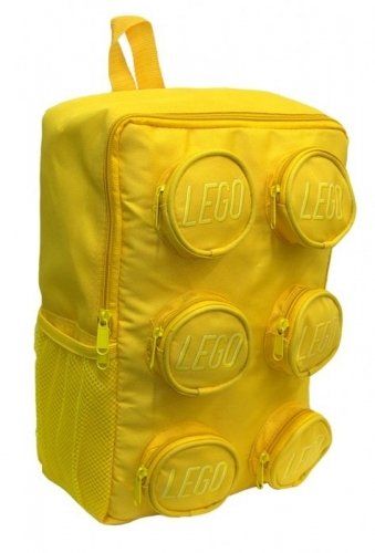 Lego Bag, Yellow Backpack, Lego Birthday, Lego Party, Rucksack Backpack, Boys Backpacks, Lego Art, Backpack Brands, Lego Brick