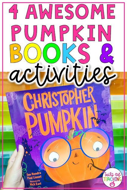 I love incorporating fall themed activities and pumpkin books whenever possible. There are so many fantastic pumpkin books and paired activities to do with your students this time of year. From reading strategies lessons to STEM activities, there are countless options and ways to bring in the fall fun with pumpkin books. #pumpkinbooks #fallreadaloud #fallstory Pumpkin Activities For Second Grade, Pumpkin Soup Book Activities, Fall Themed Activities, Pumpkin Math Activities, Pumpkin Lessons, Pumpkin Reading, Pumpkin Math, Books And Activities, Pumpkin Life Cycle