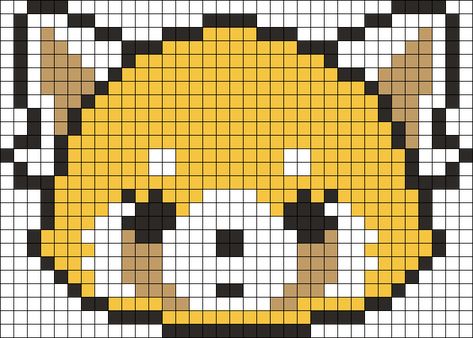 Gudetama Perler Beads, Gudetama Pixel Art, Kandi Cuffs, Beads Patterns, Fuse Bead Patterns, Pony Bead Patterns, Pattern Maker, Pixel Drawing, Pixel Crochet