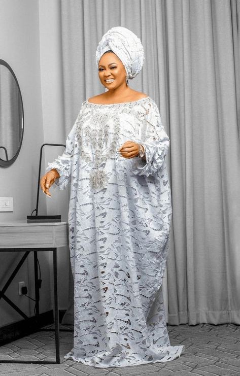 Fashion inspiration Bubu Styles Lace, Lace Kaftan Styles For Women, Agbada Styles For Women, Lace Boubou Styles For Women, Bubu Gown Styles Lace, Lace Bubu, Benin Bride, Latest Bubu Gown Style, Boubou Dresses