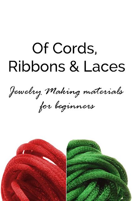 Jewelry-Making for Beginners Jewellery Making Tutorials Necklaces, Making Jewelry For Beginners, Jewelry Making Cord, Yarn Necklace, Jewelry Knowledge, Bling Crafts, Easy Jewelry, Silk Thread Bangles, Jewerly Making