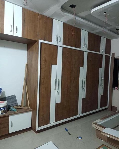 Walldrop With Dressing, Kabat Furniture Design, Walldrop Design Bedroom, Furniture Design Table, Lcd Panel Design, Wooden Wardrobe Design, Dining Room Furniture Design, Bedroom Built In Wardrobe, Tv Unit Furniture Design