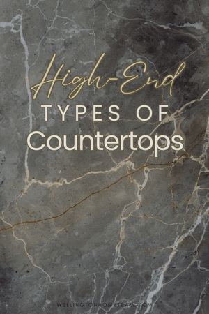 When it comes to high-end countertops, marble is often considered the epitome of luxury and sophistication. Renowned for its timeless elegance and unique veining patterns, marble exudes opulence. Its natural beauty and the distinct character it adds to any space make it a popular choice for high-end kitchens. #countertops #typesofcounters #countertoptypes #granitecounters #quartzcounters #concretecounters #butcherboxcounters #marblecountertops #highendcountertops High End Quartz Countertops, Casa Blanca Granite Countertops, Unique Natural Stone Countertops, High End Countertops, Honed Countertops Kitchen, Kitchen With Mixed Countertops, Luxury Kitchen Countertops, Kitchens With Marble Countertops, Two Tone Kitchen Cabinets Color Combinations Backsplash Ideas