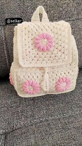 Crochet Bedspread Pattern, Crochet Backpack, Crochet Bag Tutorials, Crochet Bedspread, Crochet Clutch, Crochet Handbags Patterns, Haken Baby, Handbag Pattern, Crochet Purse Patterns